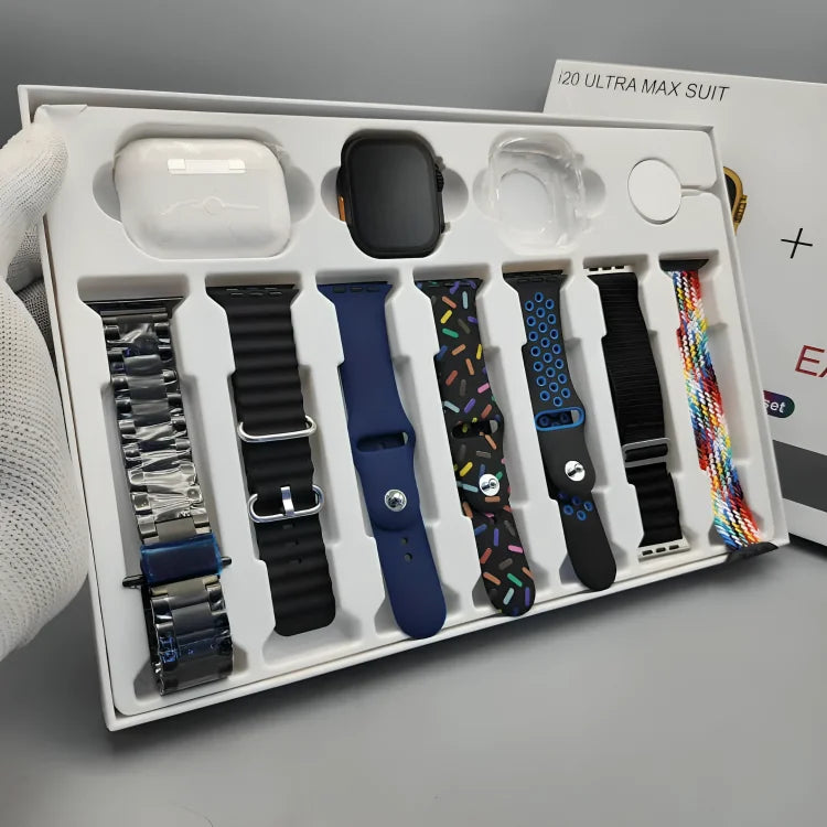 i20 Ultra Smart Watch with Air Buds – The Ultimate Combo