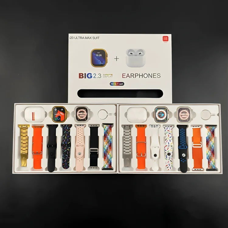 i20 Ultra Smart Watch with Air Buds – The Ultimate Combo