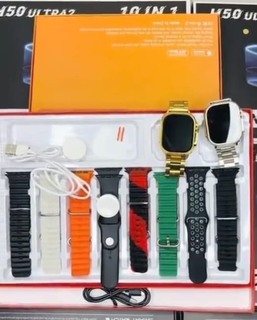 Ultra Couple Watch Set – Gold & Silver